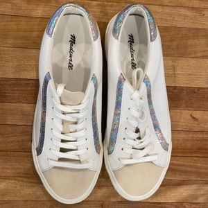 Madewell oil slick sneakers